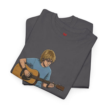 Homme Guitariste Acoustique T-Shirt