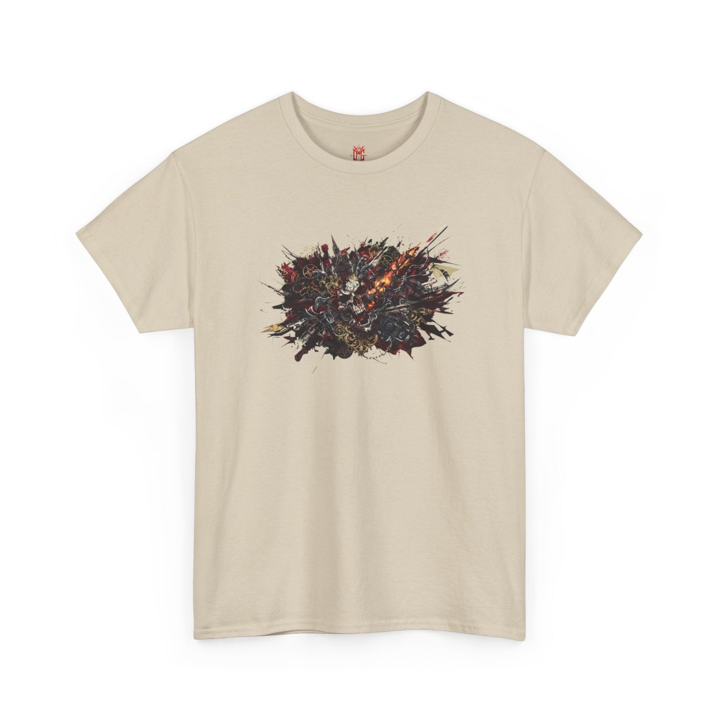 Galaxy Abstract Metal T-Shirt