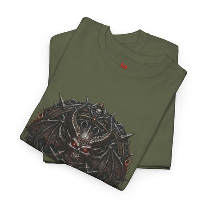 T-shirt crâne de démon sombre