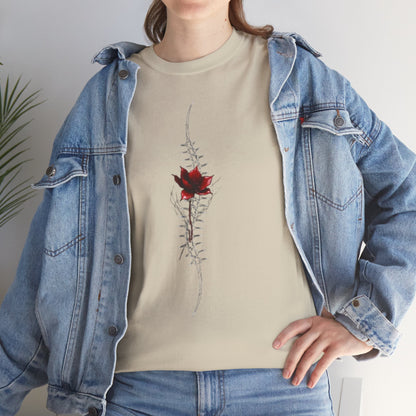 Spine & Red Rose T-Shirt
