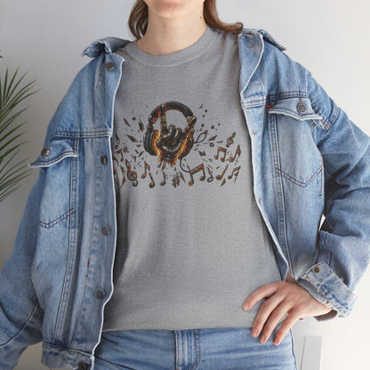 Music Headphones T‑Shirt