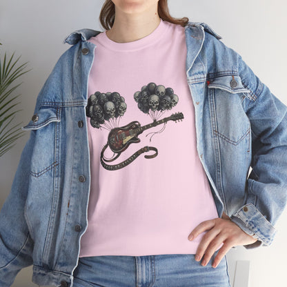Acoustic Skull Guitar T-Shirt