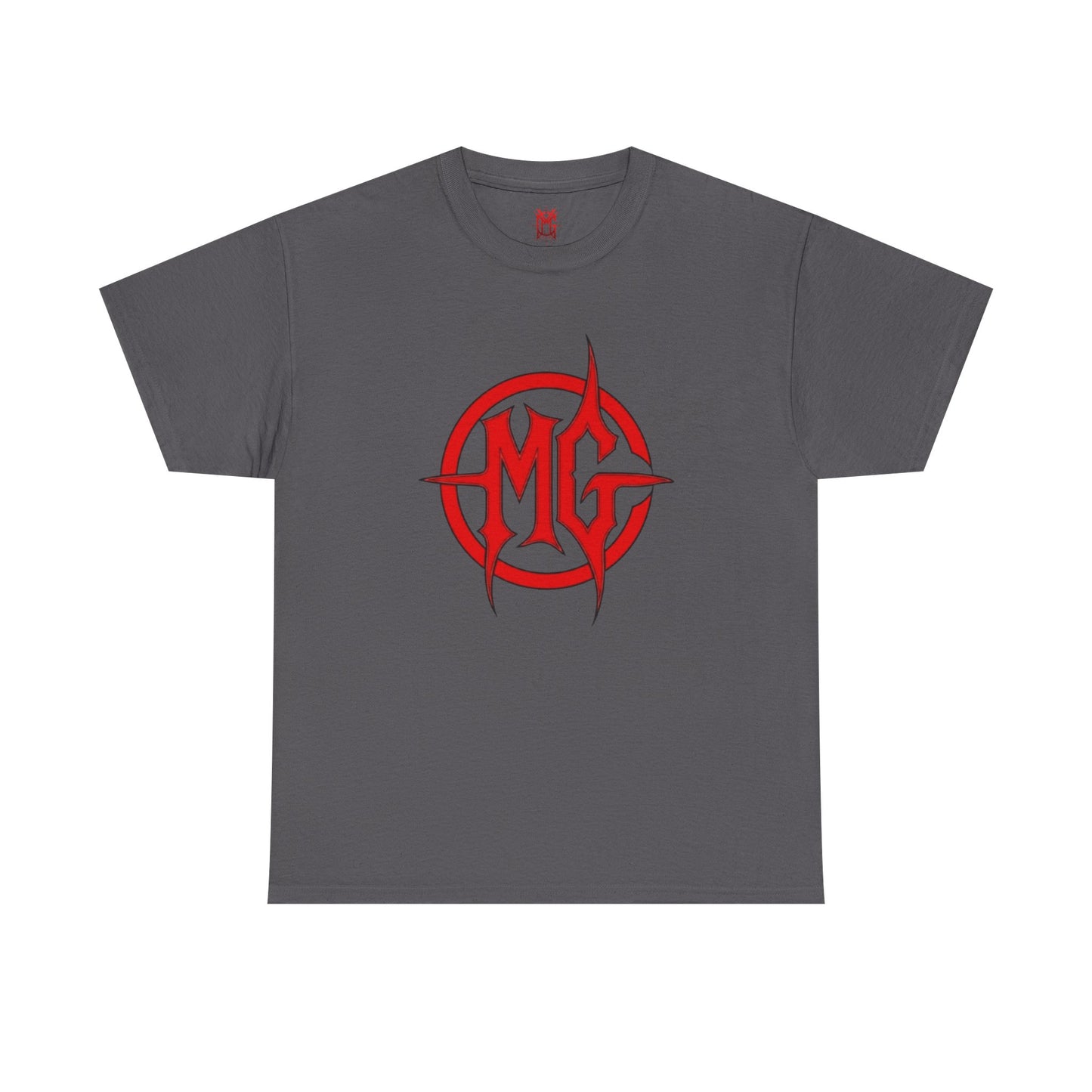 T-shirt MG rouge avec logo