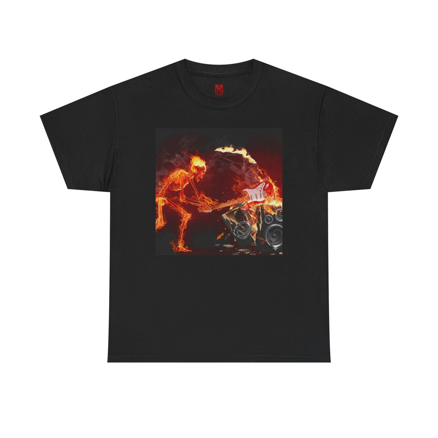 T-shirt Rock Guitare Cassée