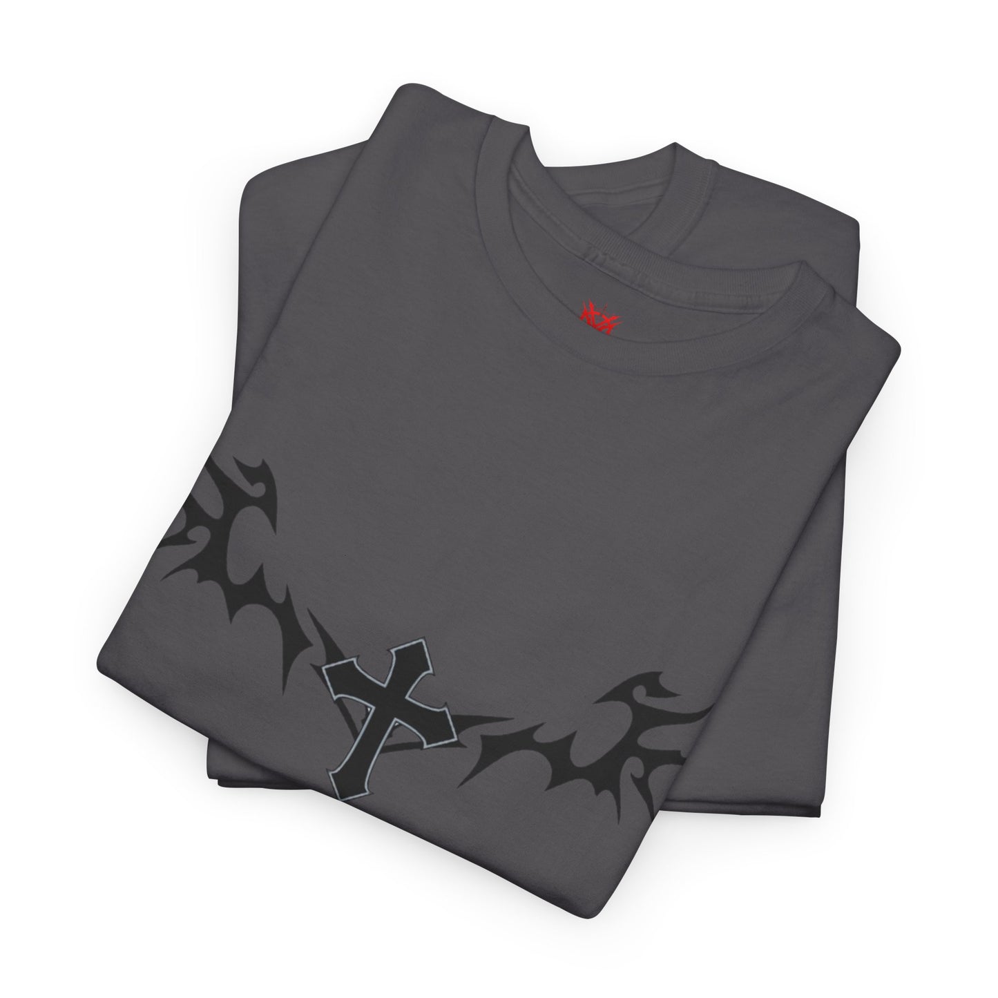 Tribal Cross Chest T-Shirt