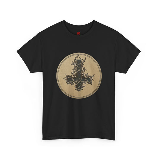 Gothic Thorn Cross T-Shirt