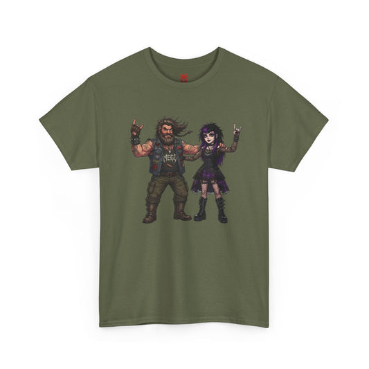 T-shirt duo metal
