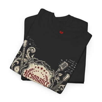 T-shirt Resonance Music avec blason