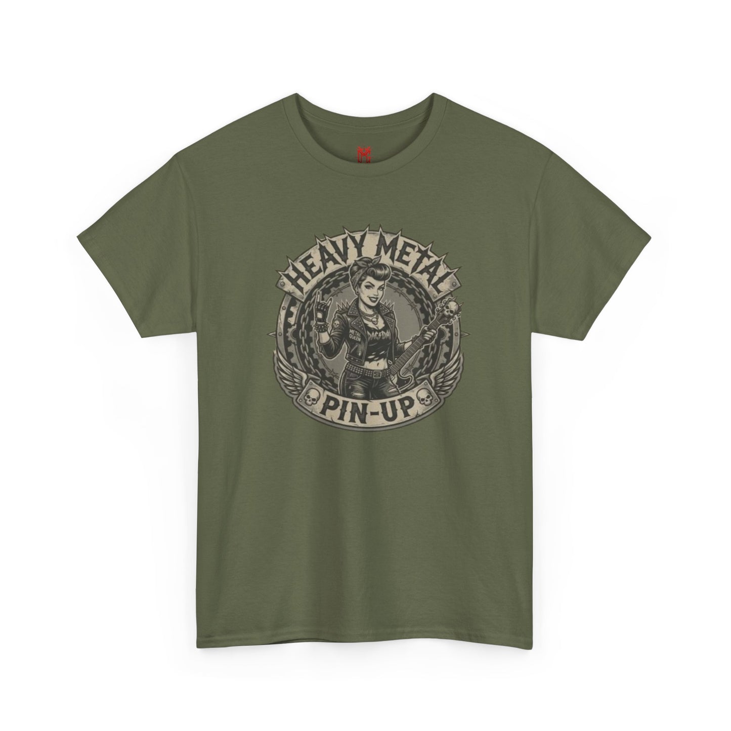 T-shirt Pin-up Heavy Metal
