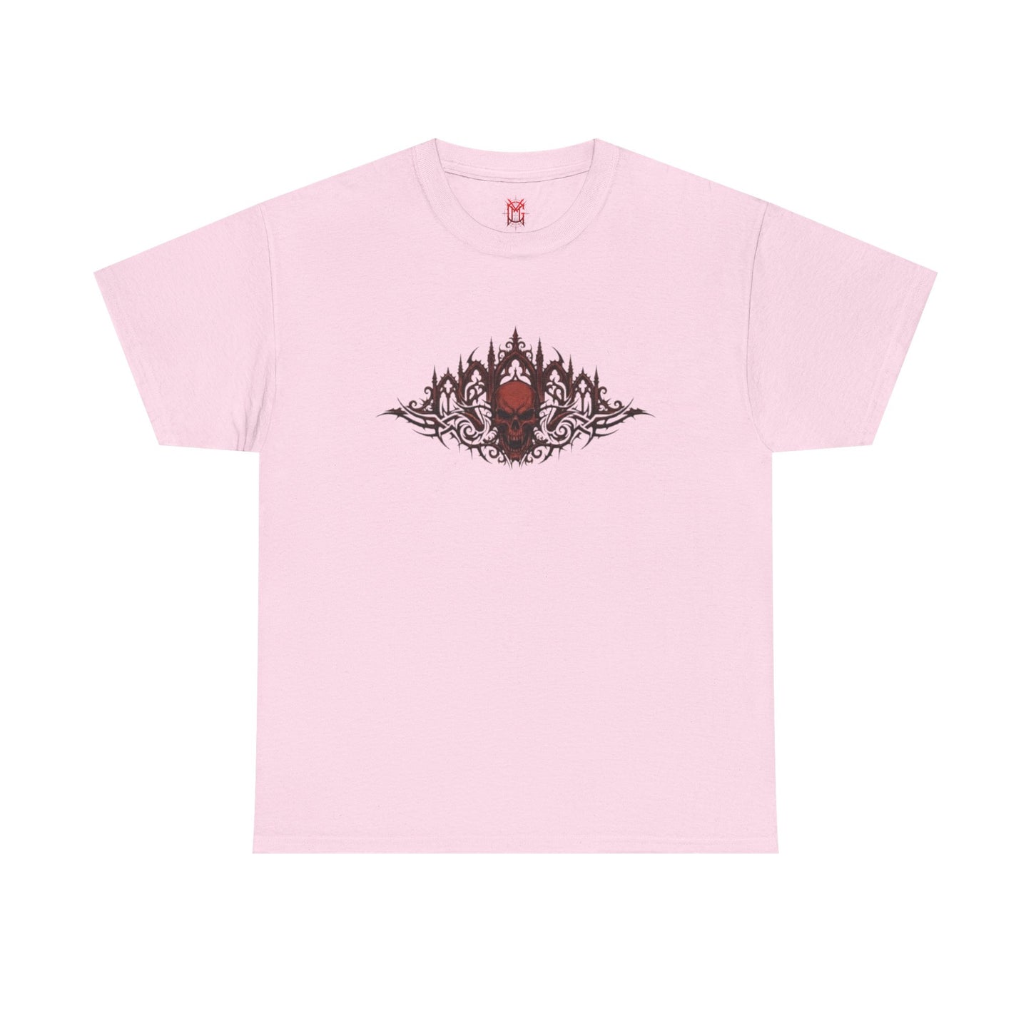 Gothic Red Skull T-Shirt