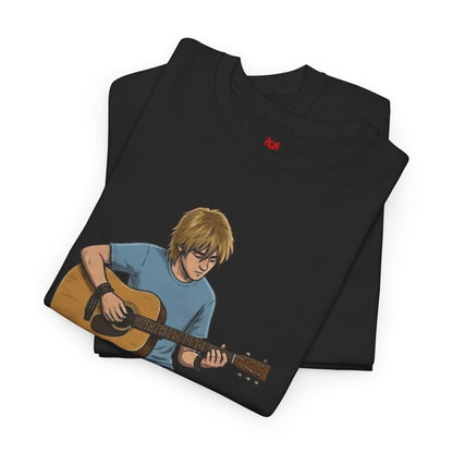 Homme Guitariste Acoustique T-Shirt