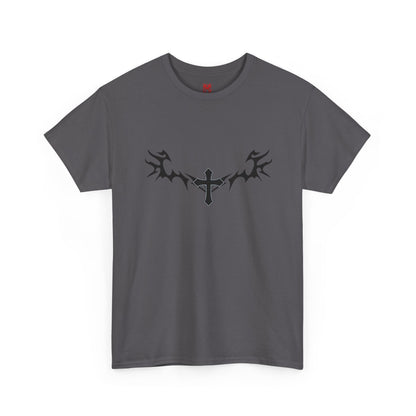 Tribal Cross Chest T-Shirt