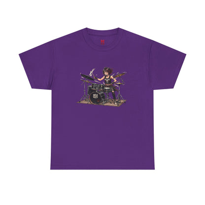T-shirt batteuse