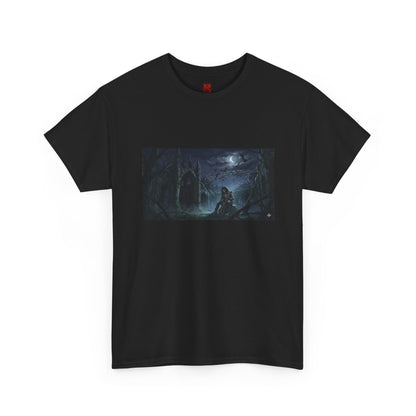 Gothic Moonlit Forest T‑Shirt