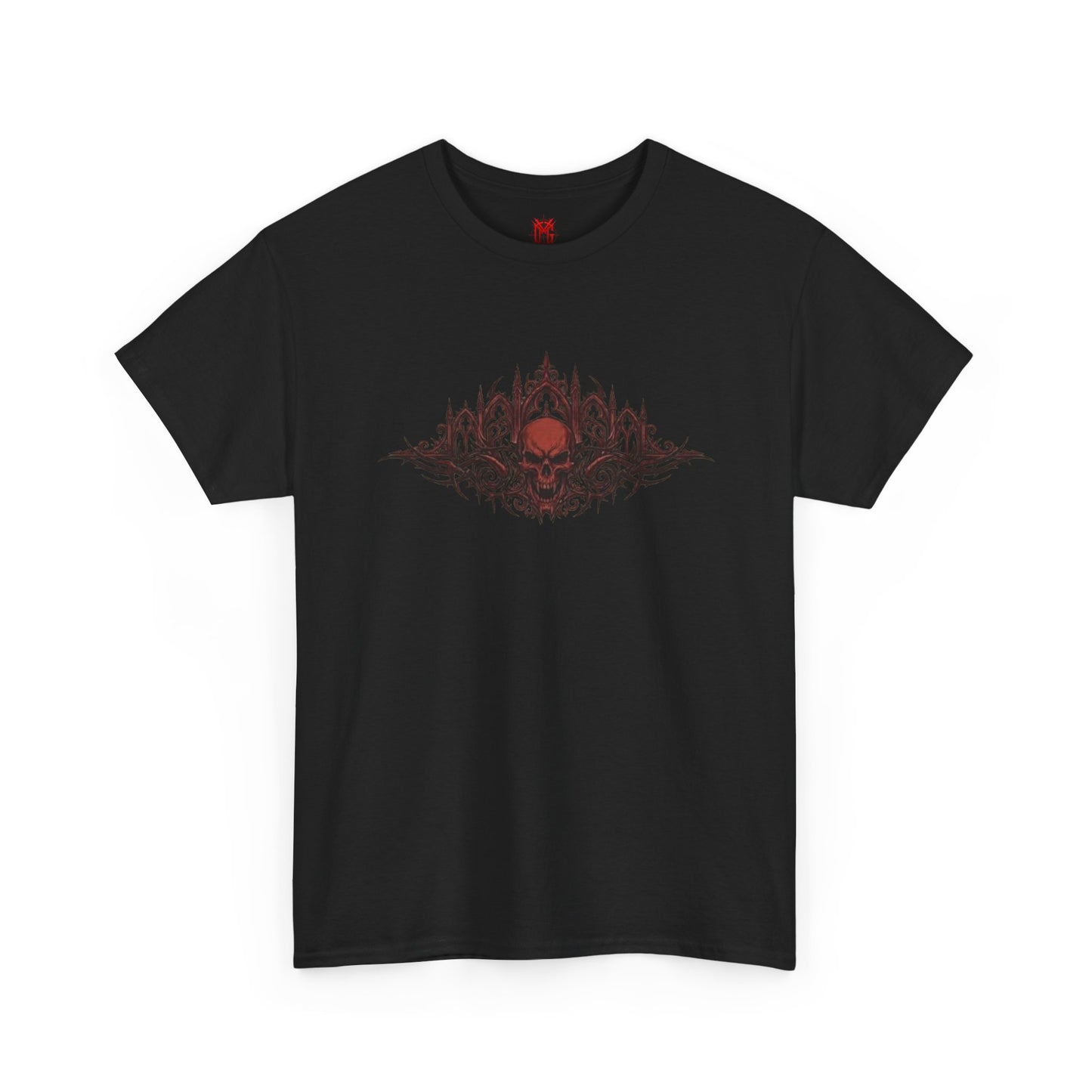 Gothic Red Skull T-Shirt