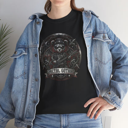 Gothic Metal Teddy Bear T-Shirt