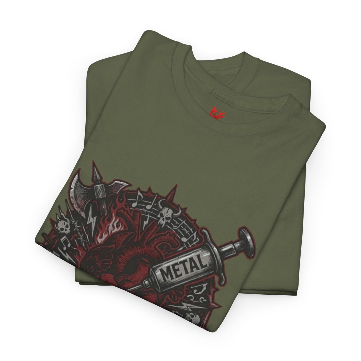 Metal heart Music T-Shirt