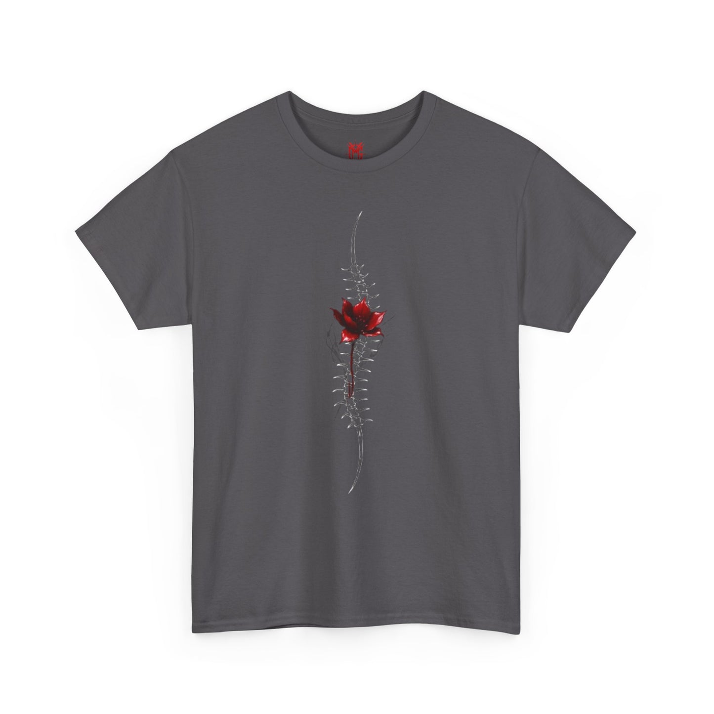 Spine & Red Rose T-Shirt
