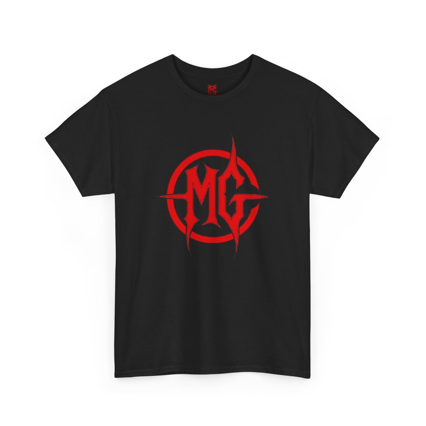 T-shirt MG rouge avec logo