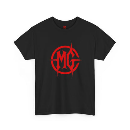 T-shirt MG rouge avec logo
