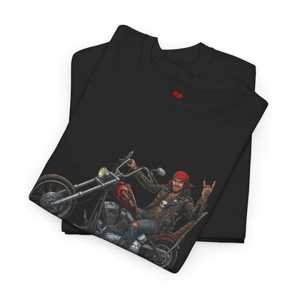 T-shirt moto biker