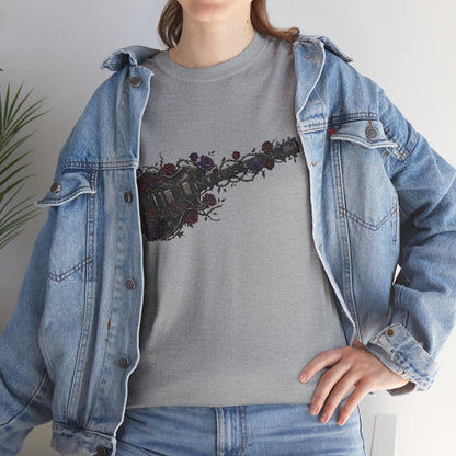 Electric Guitar Floral T-Shirt
