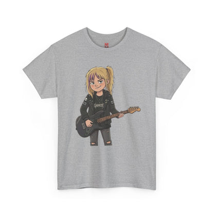 T-shirt Fille guitariste
