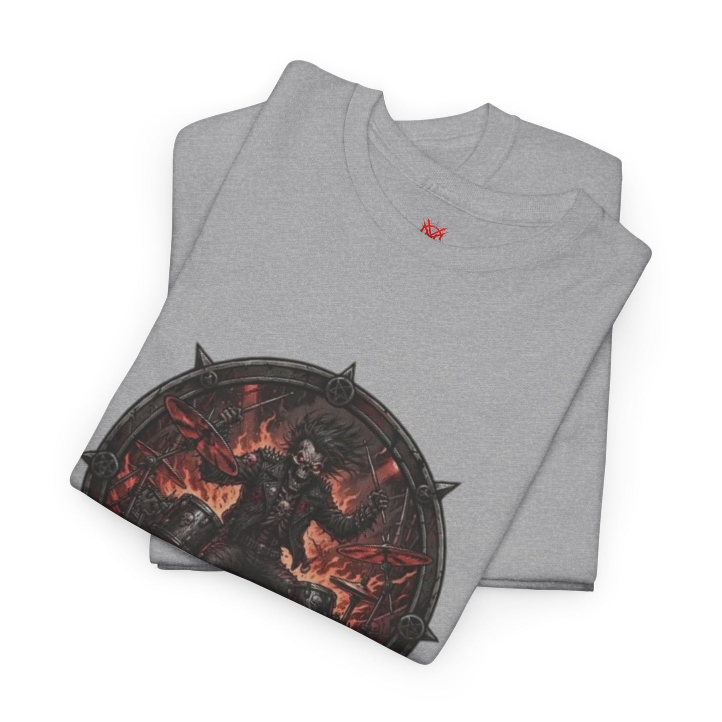 Drummer Heavy Metal T‑Shirt