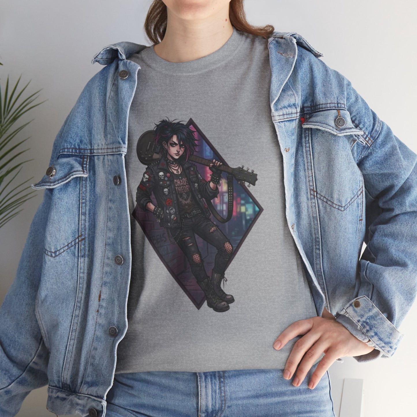 Gothic Rock Girl T-Shirt