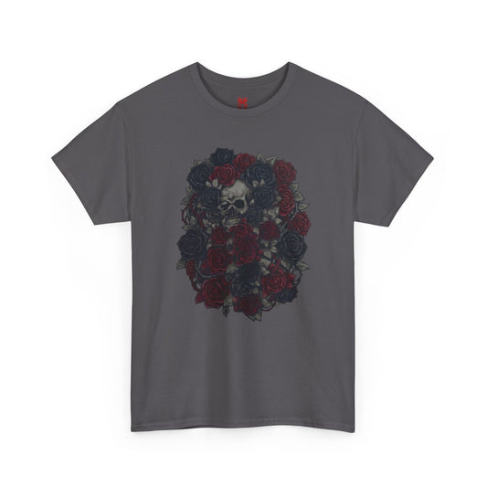 T-shirt Crânes et Roses