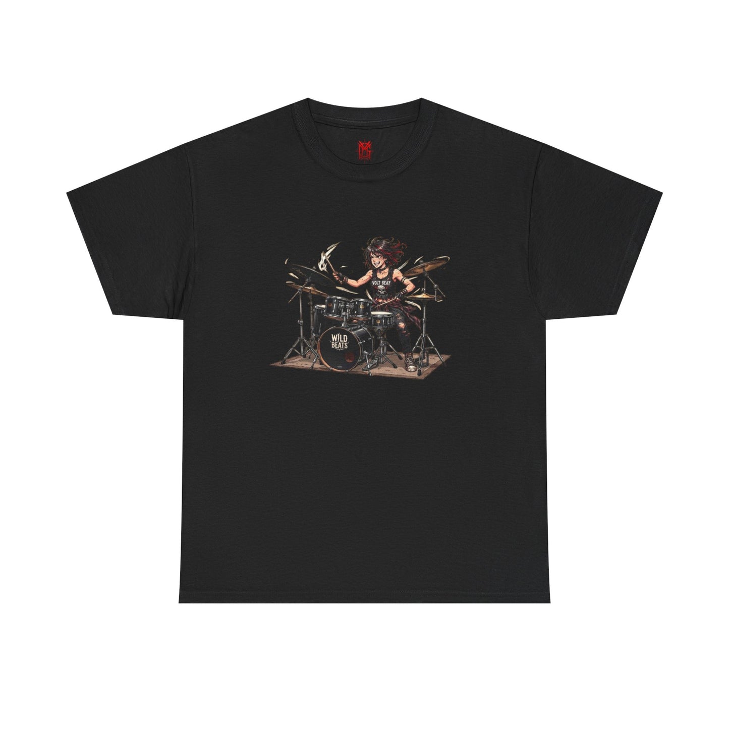 T-shirt batteuse