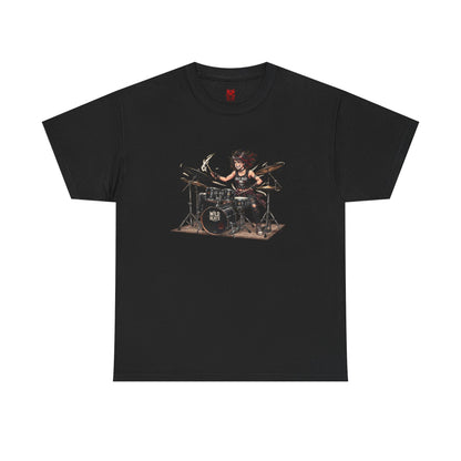 T-shirt batteuse