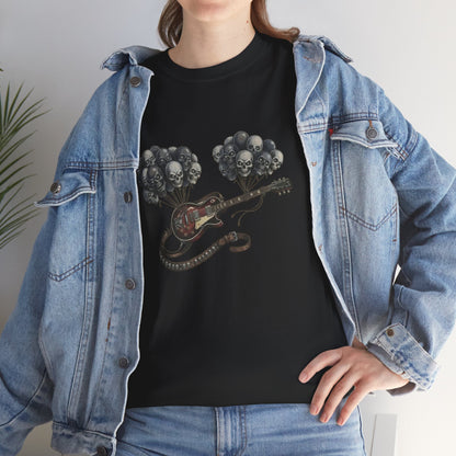 Acoustic Skull Guitar T-Shirt
