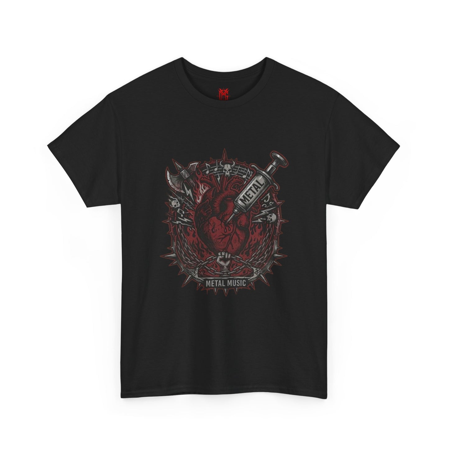 Metal heart Music T-Shirt