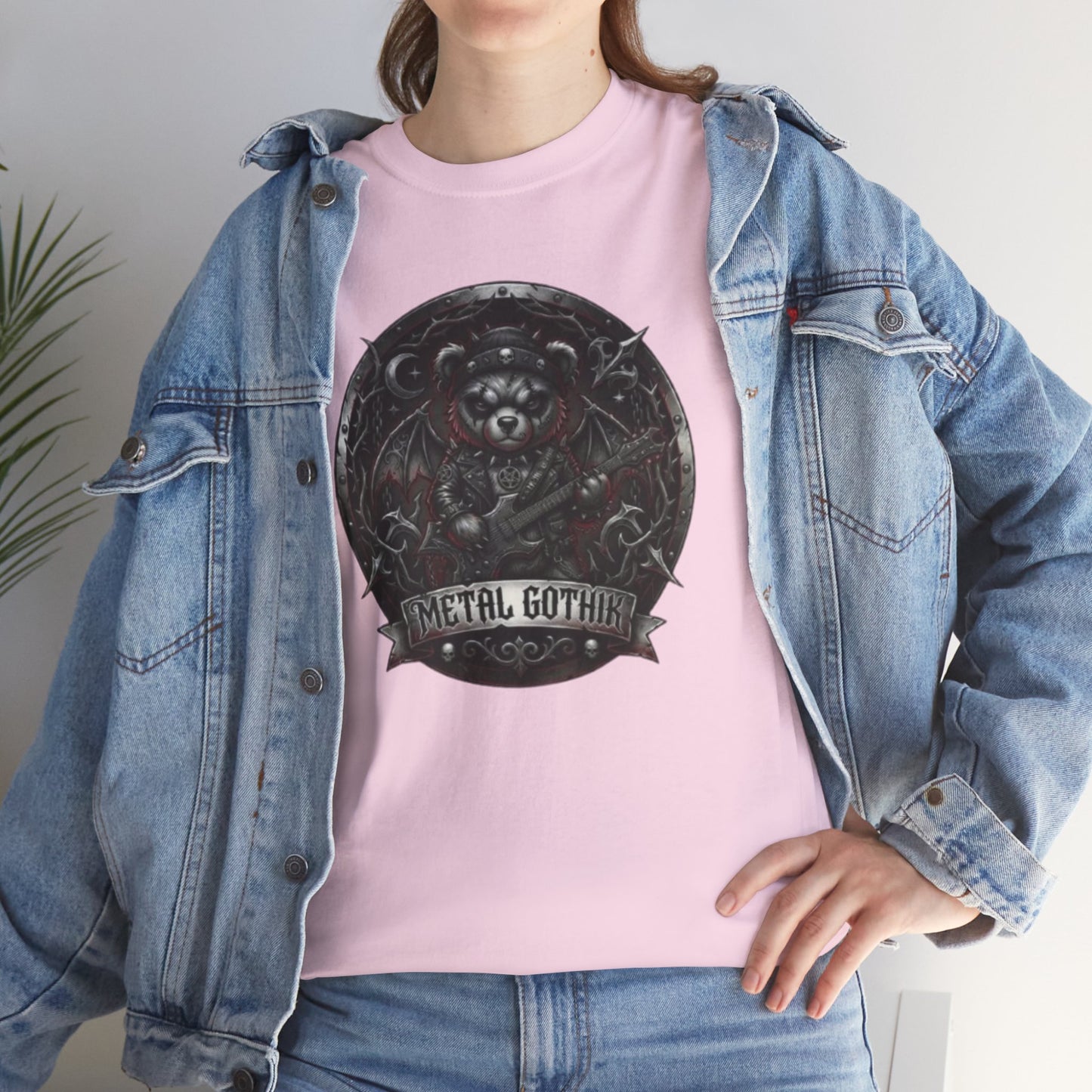 Gothic Metal Teddy Bear T-Shirt