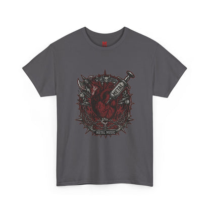 Metal heart Music T-Shirt
