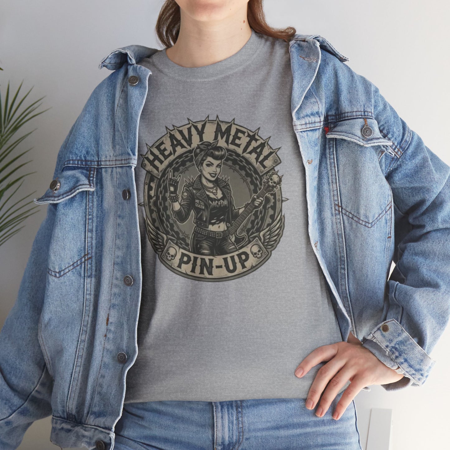 T-shirt Pin-up Heavy Metal