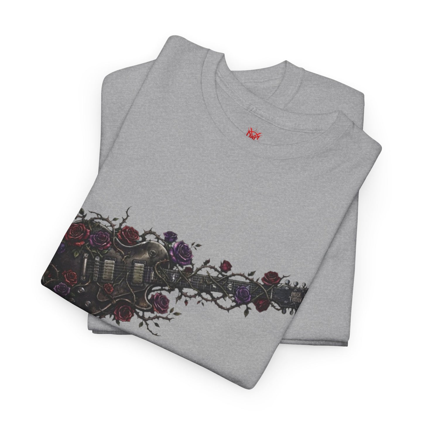 Electric Guitar Floral T-Shirt
