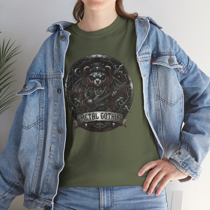 Gothic Metal Teddy Bear T-Shirt