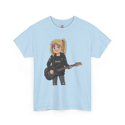 T-shirt Fille guitariste