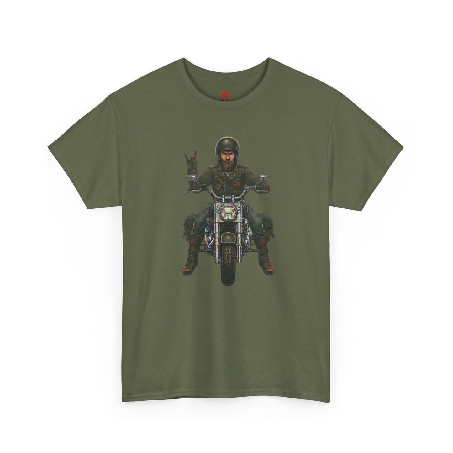 T-shirt de motard