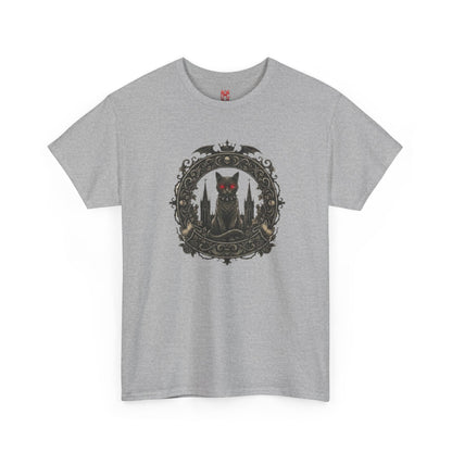 T-shirt Chat Gothique