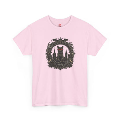 T-shirt Chat Gothique
