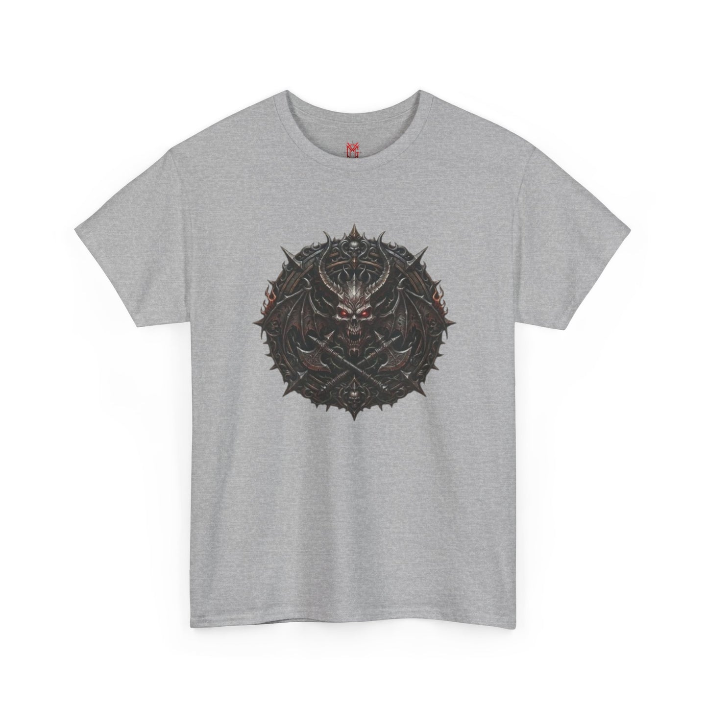 T-shirt crâne de démon sombre