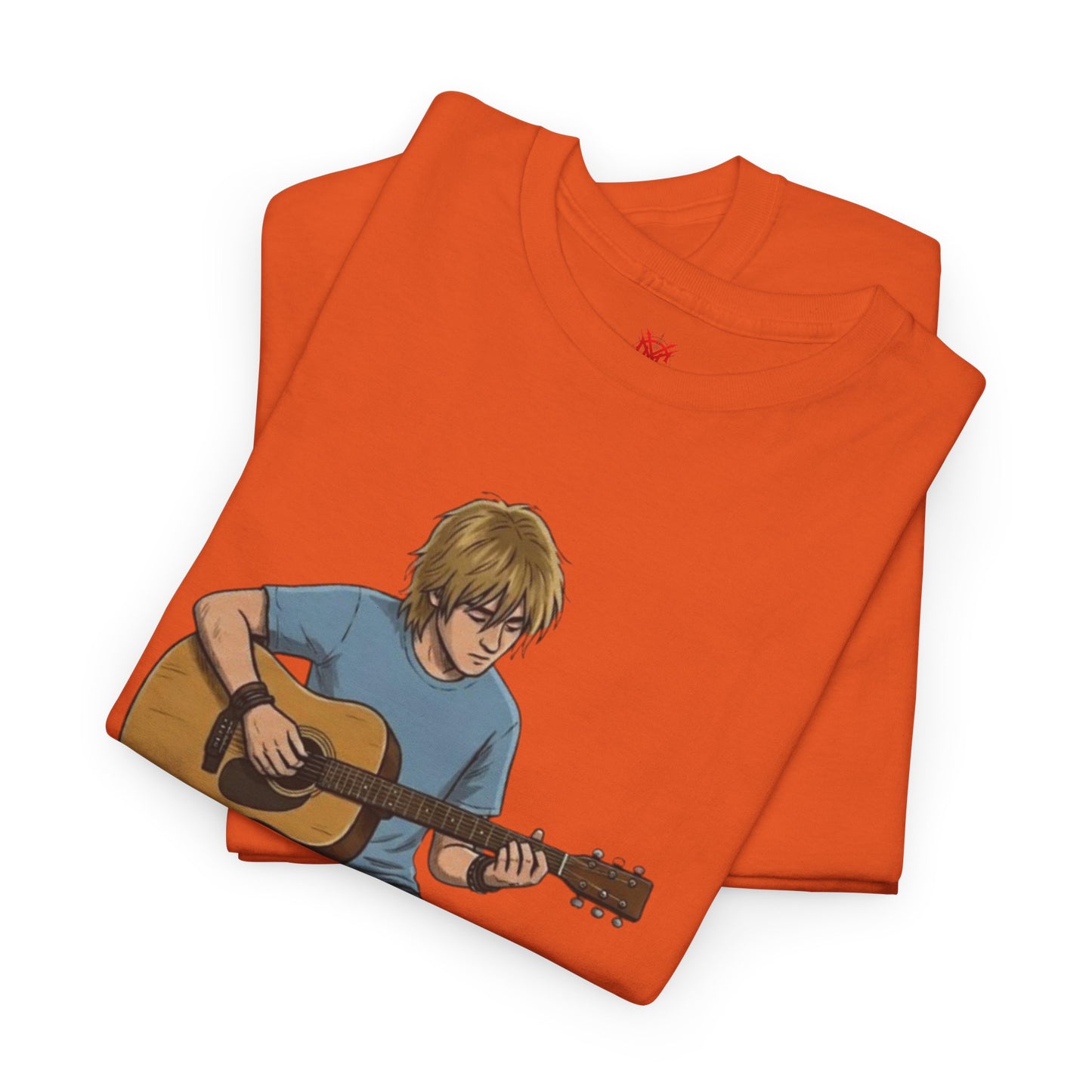 Homme Guitariste Acoustique T-Shirt