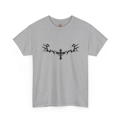 Tribal Cross Chest T-Shirt