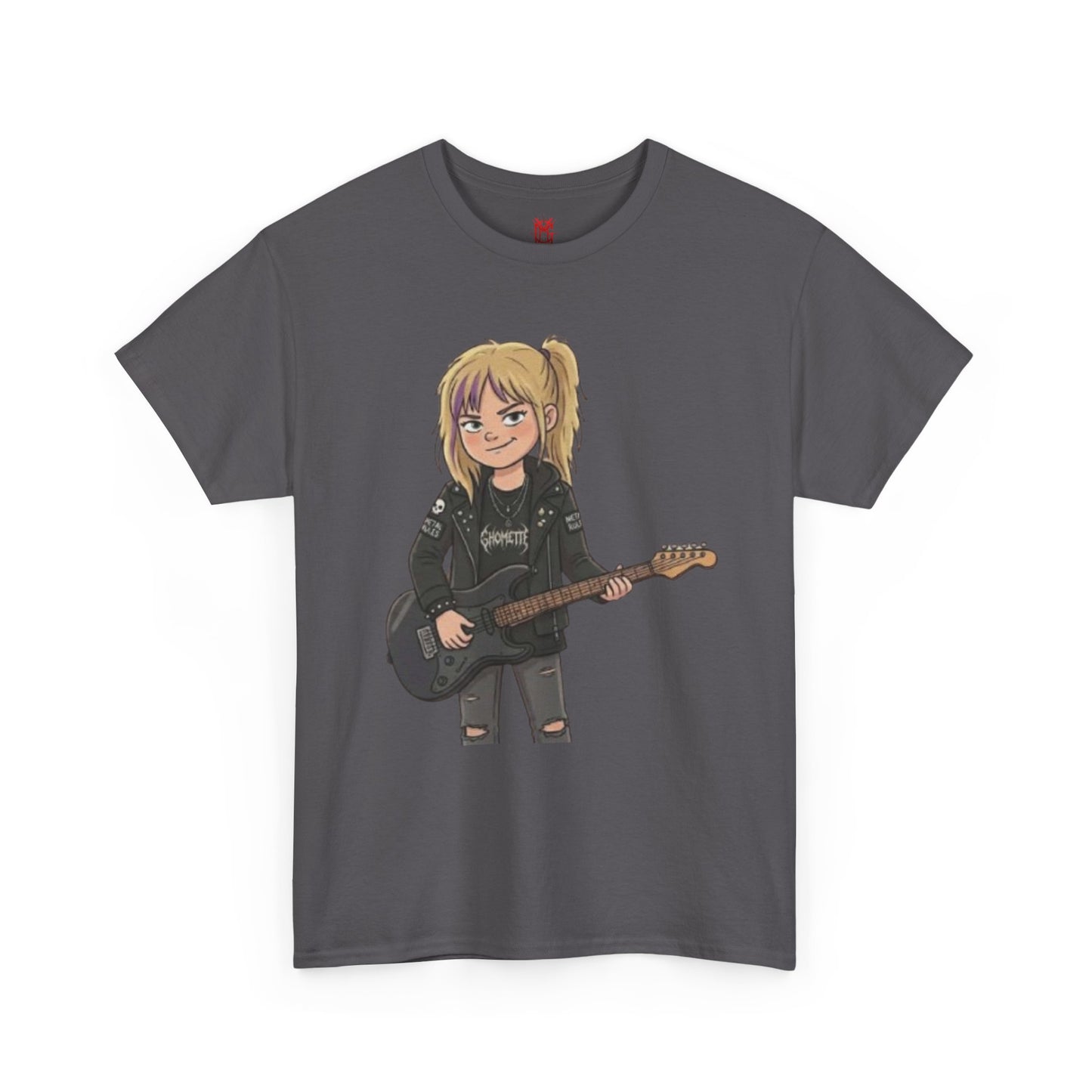 T-shirt Fille guitariste