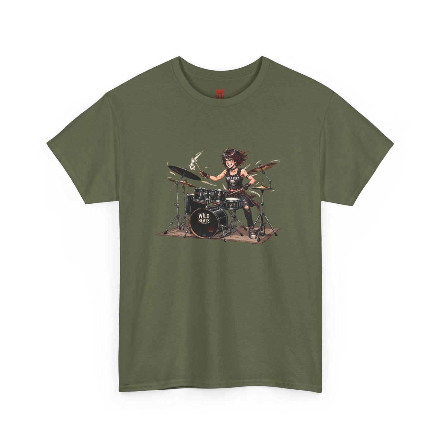 T-shirt batteuse