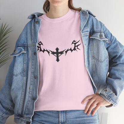 Tribal Cross Chest T-Shirt
