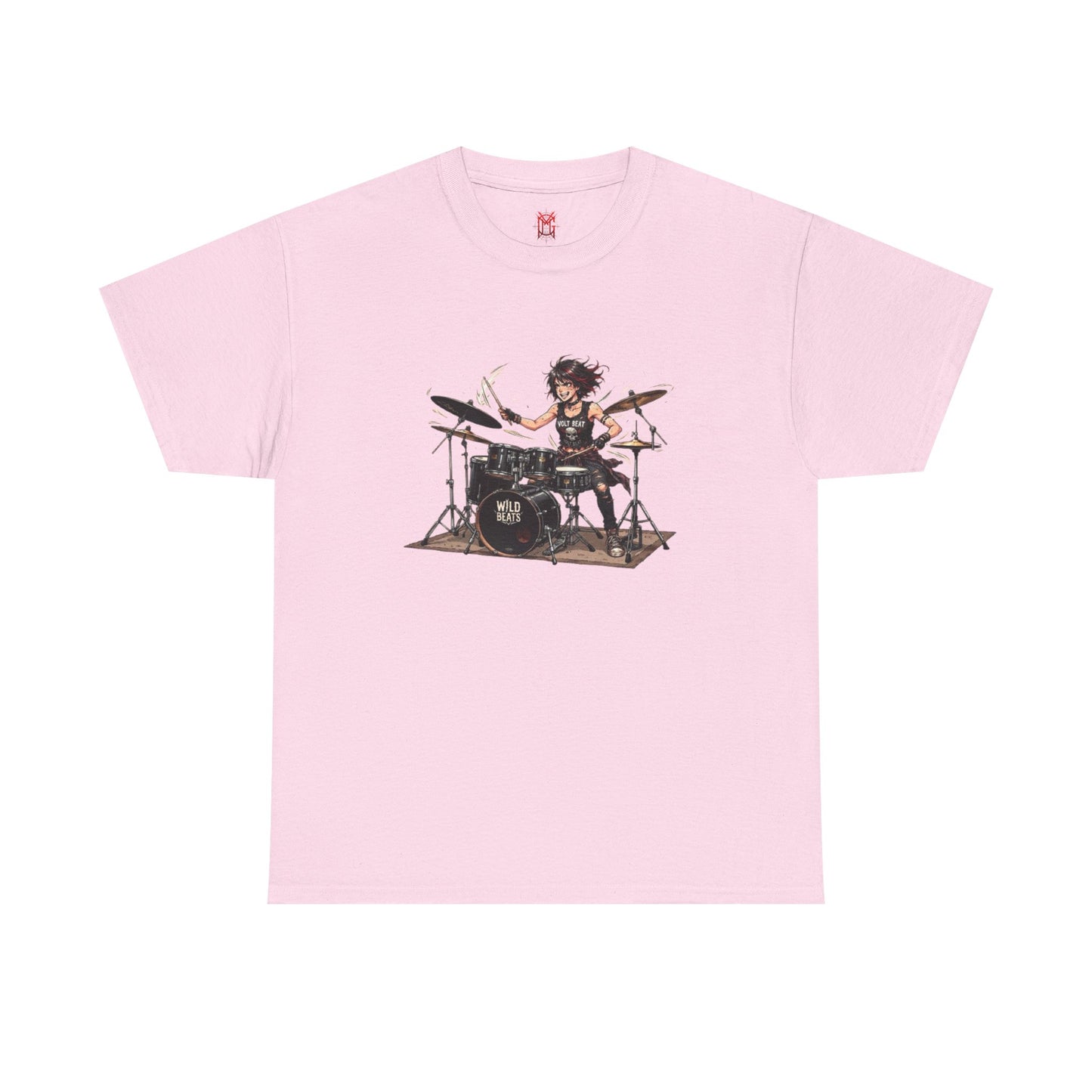 T-shirt batteuse